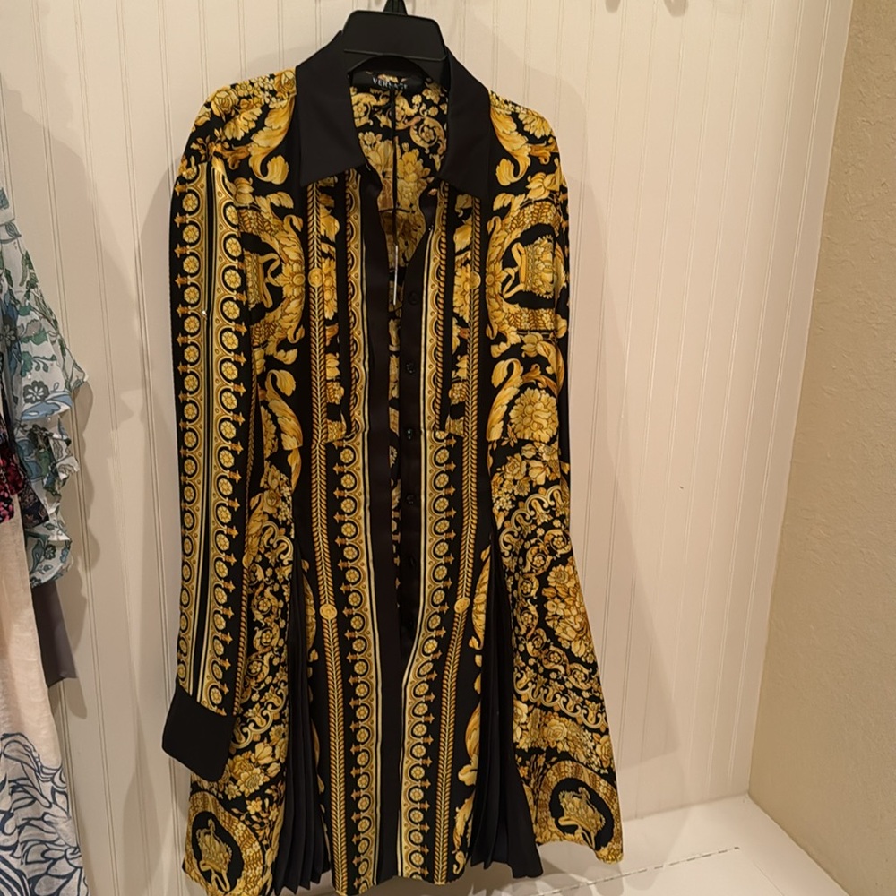 Versace dress gold and black - Picture 5 of 6